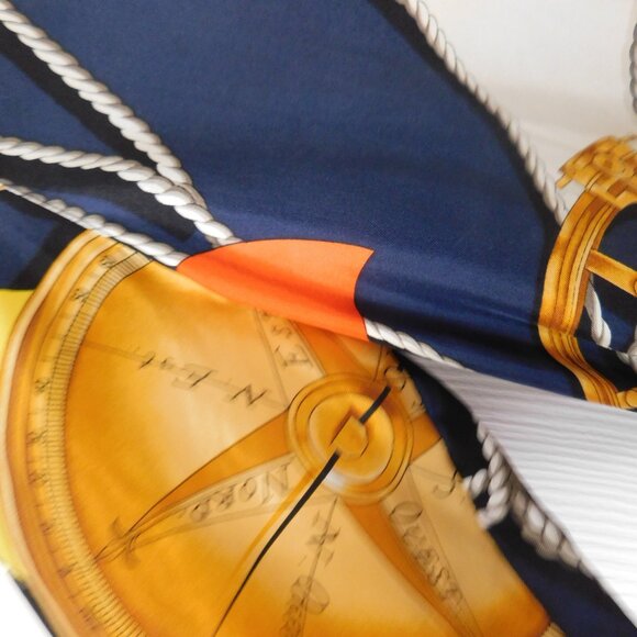 Ralph Lauren Silk Blouse Nautical Collection - Picture 5 of 6